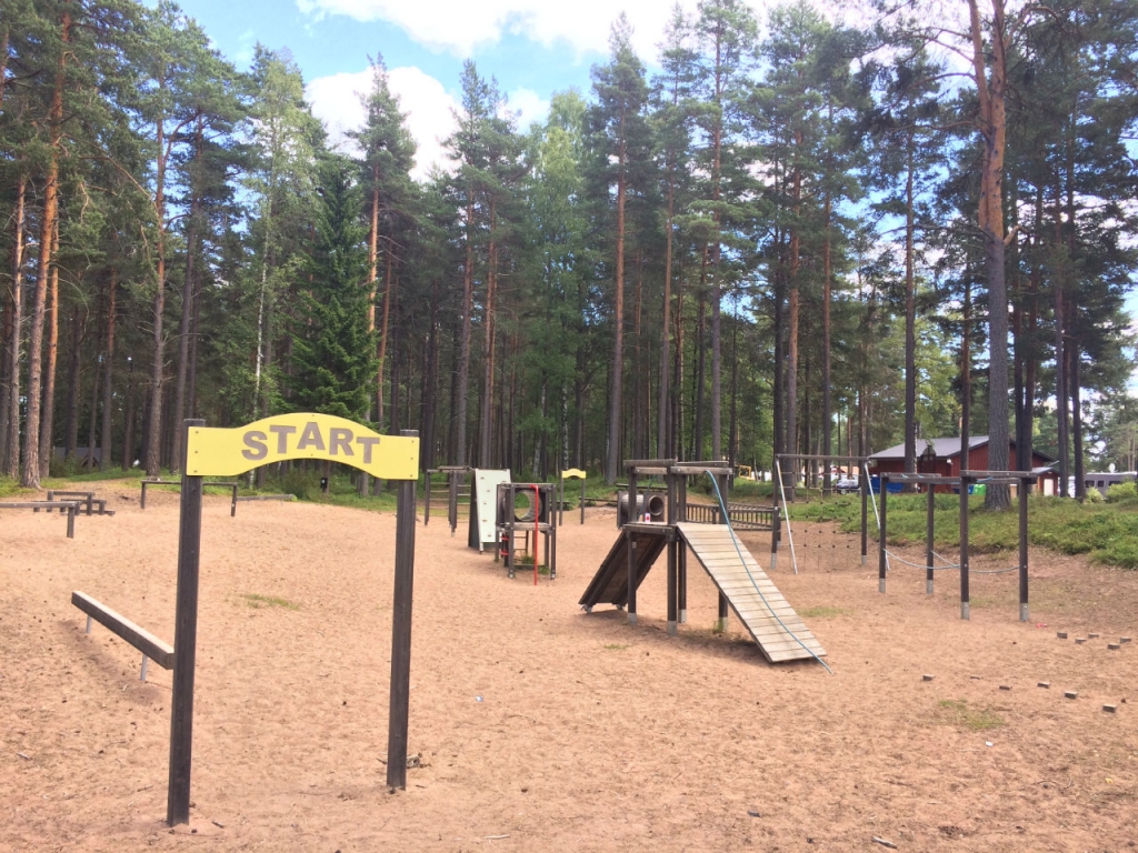 Hinderbana Mora Camping Lekplatser m.m. Mora Outdoor