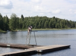 Oxbergsbadet, Oxbergssjön