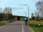 Biking Dalarna Mora, från Moraparken