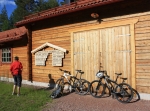 Biking Dalarna Mora, från Moraparken