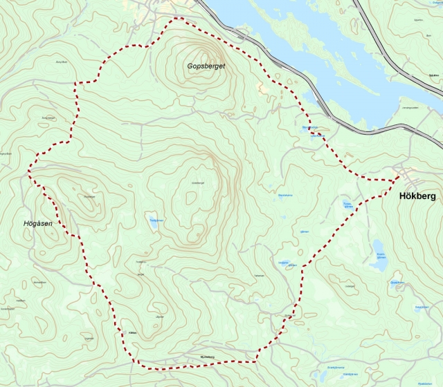 Högåsrundan 18,5 km