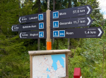 Åsengården till Svarttjärn, vandringsled