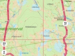Vandring från punkt 692 m.ö.h på väg 1029 /Älvdalen (Ulvsjö/Lillhärdal) till Skuråsen.