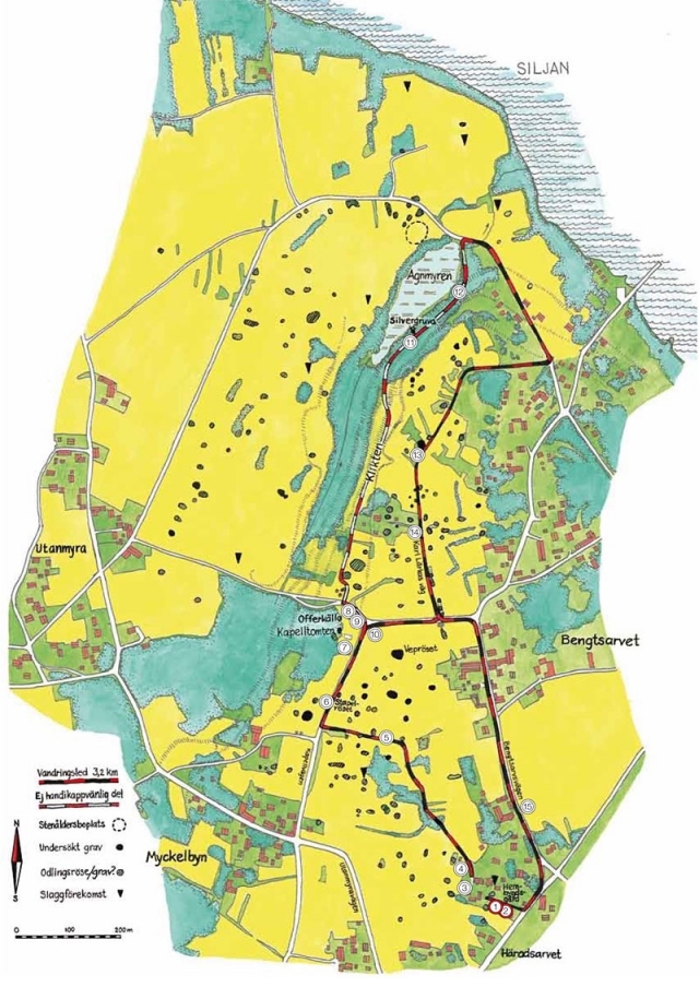 Sollerö kulturstig 3,2 km