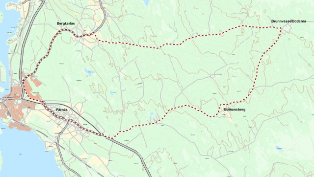 Moraklockerundan 20 eller 32 km