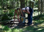 Nybron-Kansbol-Björka, del av Siljansleden.