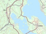 Mora - Vinäs - Sollerön - Gesunda - Mora, 41 km