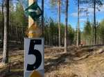 Våmhusmilen och 6 km.