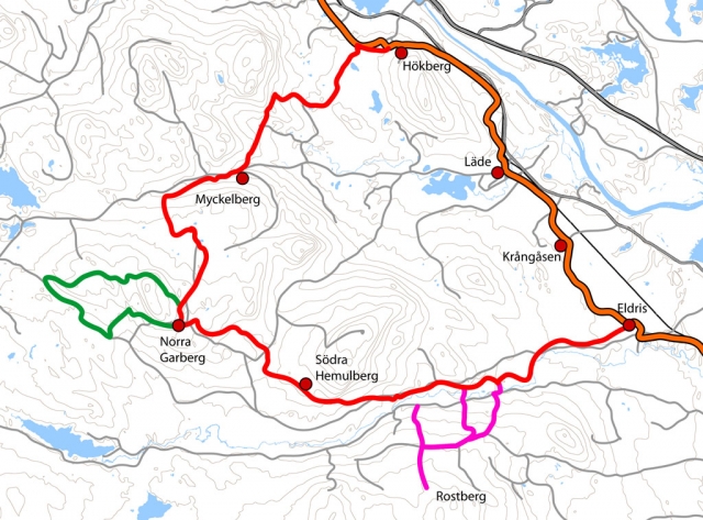 Rostbergsbanan 7 km