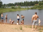 Seljabadet, Österdalälven