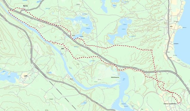 Moralånga-rundan Östnor 24 km