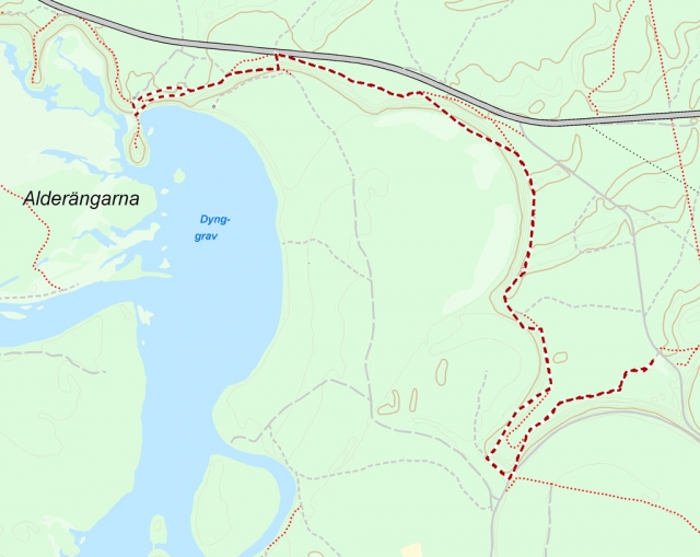 Östnor Släntracet 7,6 km