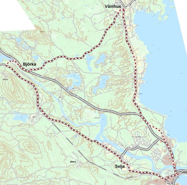 Mora - Spjutmo - Våmhus - Mora 42 km