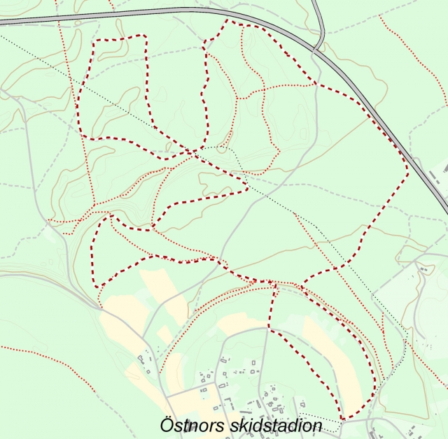 Östnor, Säsloppet 7,5 km